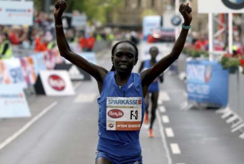 Vienna marathon winner Nancy Kiprop intends to use prize money for ...