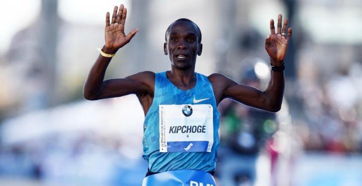 Olympic Champion Eliud Kipchoge targets World Record in Berlin | Watch ...