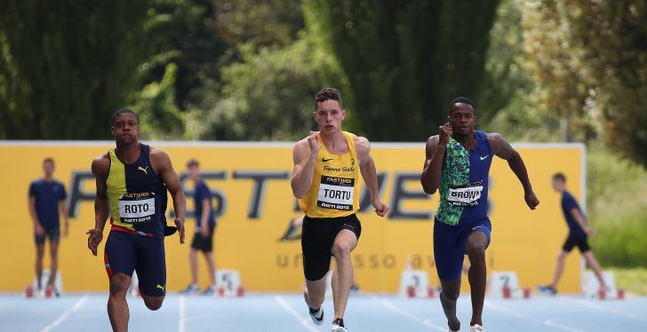 Italian Filippo Tortu Opens Season With 9 97 Over 100m In Rieti Watch Athletics