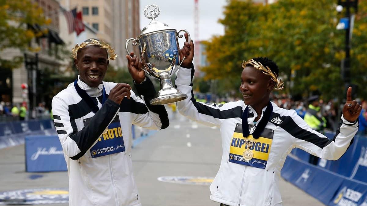 Benson Kipruto And Diana Kipyogei Take The Honours At The Boston ...