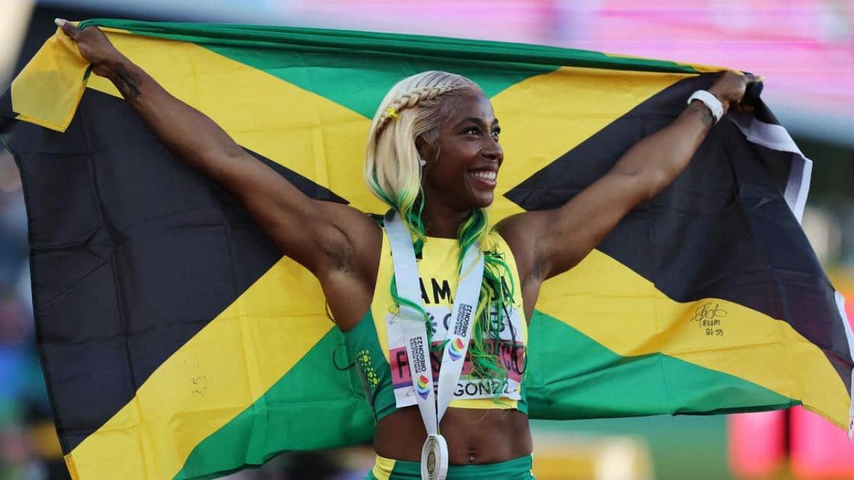 Fraser-Pryce leads Jamaica medals sweep of women’s 100m at World ...