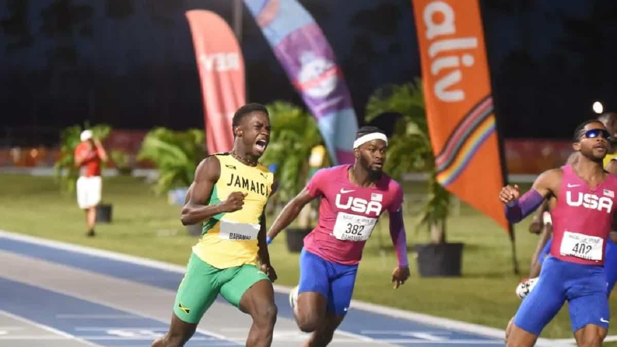 NACAC Championships Men's 100m Final Results: Jamaican Ackeem Blake ...