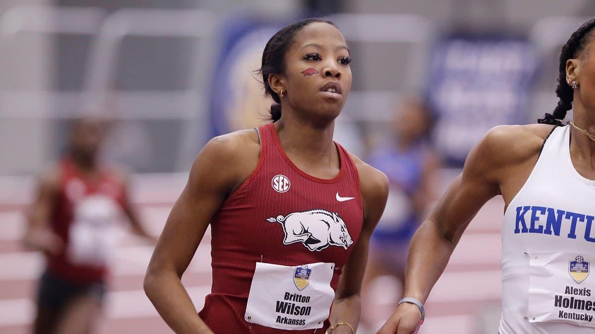 Britton Wilson amazes with 49.48 seconds to win NCAA indoor 400m title