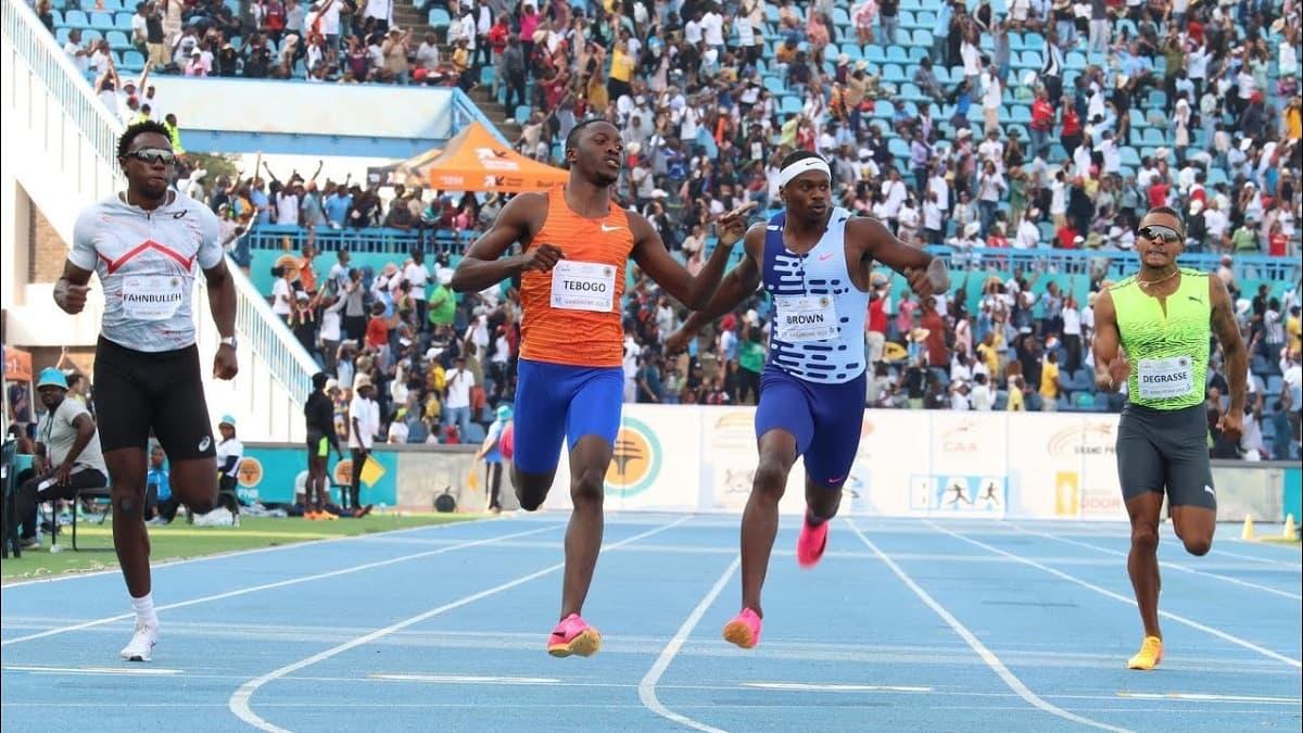 Letsile Tebogo Amazes Home Crowed With Impressive 200m Win Gaborone ...