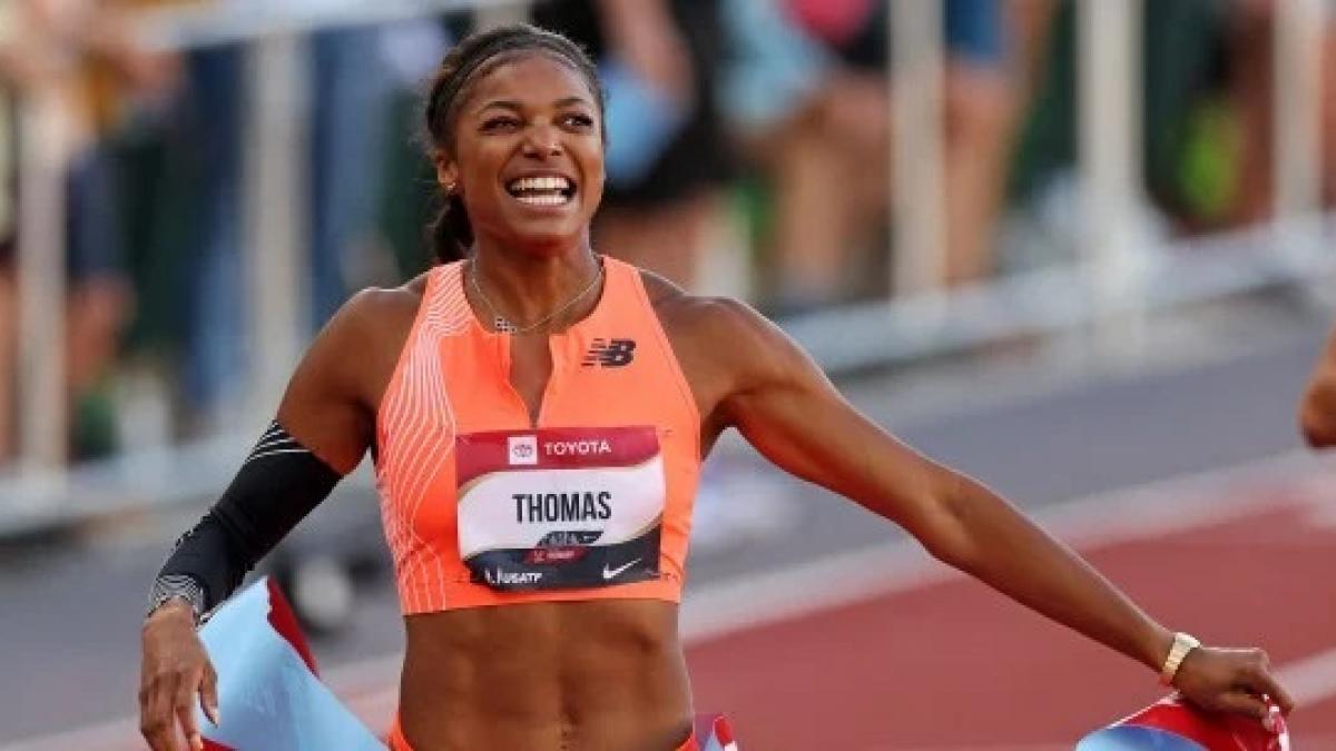 Gabby Thomas Claims USA Track And Field 200m Title With An Impressive ...