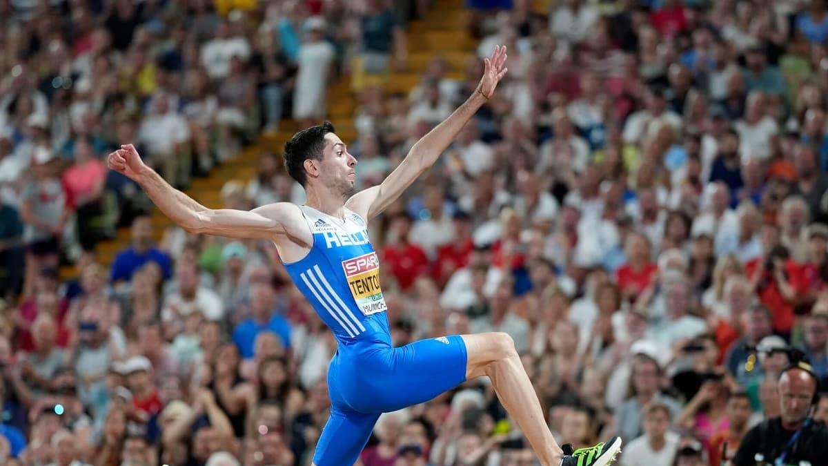 Miltiadis Tentoglou Takes Long Jump World Championships Gold Watch