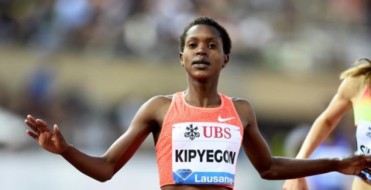 Kipyegon Sets New Kenyan 1500m Record | Watch Athletics